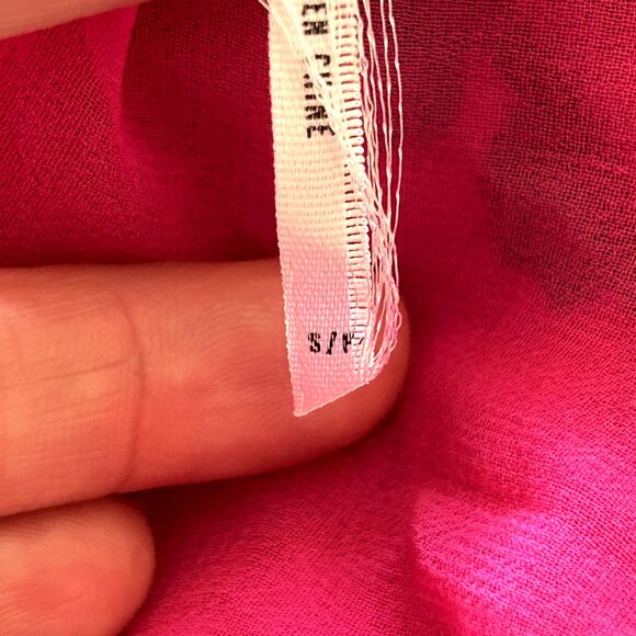 FREE PEOPLE Summer Nights Floral Pink Fuchsia Teal Maxi Dress Size Small - Picture 15 of 16